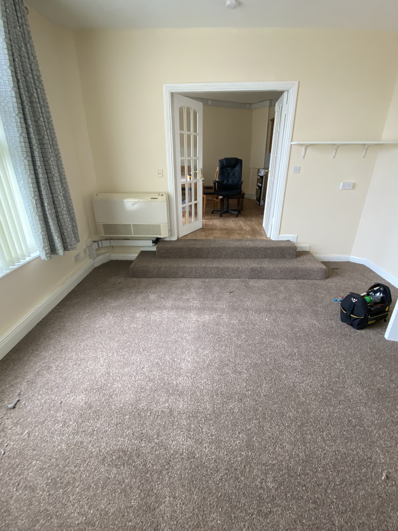 Laminate flooring detail